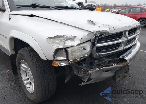 2002 Dodge Dakota Slt from USA, damaged, VIN 1B7HL48N62S625334